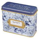 My Prayers Hebrews 10:23 Cards In Tin Blue Floral