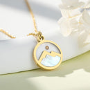 Mustardseed stainless steel necklace gold