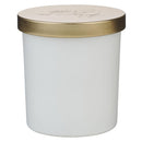 Peace on Earth Glass Candle with Metal Lid