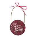 Ornament Round Joy to the World