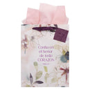 Gift Bag LG Portrait ConfÃa en el Señor Prov. 3:5
