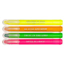 4 Gel highlighters