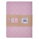 He Leads Me Pink Floral Large Notebook S