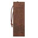 Soar Brown Faux Leather Bookmark - Isaia