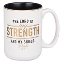 Strength and Shield White and Black
