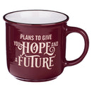 Plans for Hope and a Future Burgundy