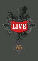 NLT Live Teen Bible-Charcoal Sketch TuTone