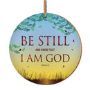 Be still keramische hangdecoratie