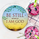 Be still keramische hangdecoratie