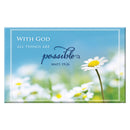 With God all things are possible