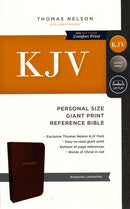 Giant Print pers. size ref. Bible - burg
