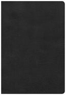 CSB Super Giant Print Reference Bible-Black LeatherTouch