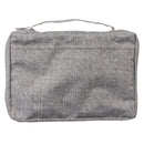 Sterke en moedige Jozua 1:9 Bijbelomslag grijs.