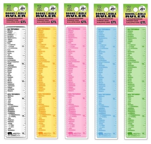 Boeken van de bijbelheerser in INCHES (prijzen per stuk, verkocht per 5)