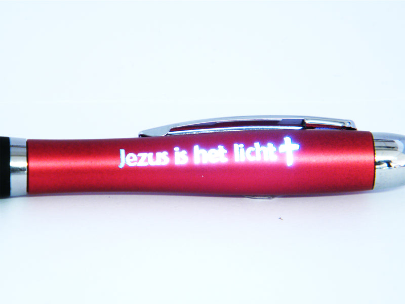 Jezus Is Het Licht assorti (prijs per stuk, verkoop per 4)