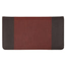 I Will Carry You Isa. 46:4 Checkbook Wallet Two-tone Brown