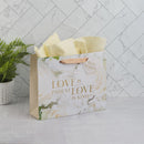Mr. & Mrs. Love 1 Cor. 13:4 Gift Bag LG Landscape