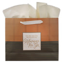 Wherever You Go Josh. 1:9 Gift Bag LG Landscape