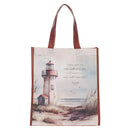 I Will Carry You Isa. 46:4 Tote bag Lighthouse