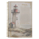 Lighthouse Footprints Notebook Spiral