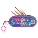 I Am Strong Prov. 31:25 Pencil Case Purple