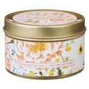 Strength & Dignity Prov. 31:25 Tin Candle Floral Pink