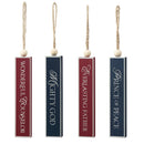 Ornament Set 4pc Names of God