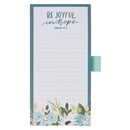 Be Joyful in Hope Rom 12:12 Magnetic Shopping List w/pen