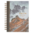 Mountain Faith Matt. 17:20 Journal Spiral-bound Brown 
