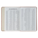 KJV Bible Compact Faux Leather, Pink