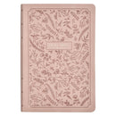 KJV Bible Giant Print Full-size Faux Leather Blush Pink