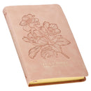 KJV Bible Gift Edition Faux Leather Blush Pink