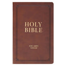 KJV Bible Gift Faux Leather, Brown
