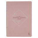 NLT The Spiritual Growth Bible Faux Leather Dusty Mauve