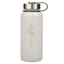 Amazing Grace Water Bottle SS White