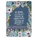 Be Joyful in Hope Rom. 12:12 Clipboard w/ Pad Blue