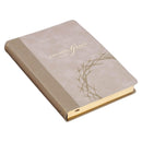 Amazing Grace Isa. 53:5 Journal Classic Taupe