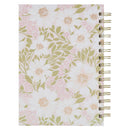 Bless You And Keep You Num. 6:24 Journal Spiral Pink Floral