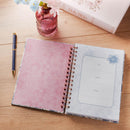 Trust In the Lord Prov. 3:5 Journal Spiral Blue Floral