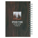 Stand Firm In The Faith 1 Cor. 16:13 Journal Spiral Brown