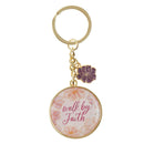 Walk By Faith 2 Cor. 5:7 Keychain