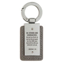 Be Strong And Courageous Josh 1:9 Keychain