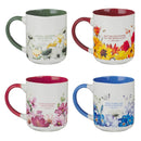 Love, Hope, Pray, Be Still Mug Set 4 pc