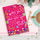 Bless you Pink A5 Christian Notebook