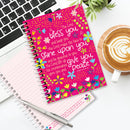 Bless you Pink A5 Christian Notebook