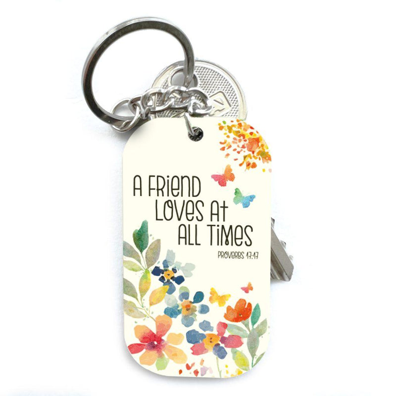 Een vriend houdt van Keyring