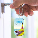 Jesus Light of Life Keyring