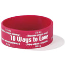 10 Ways to love bracelet