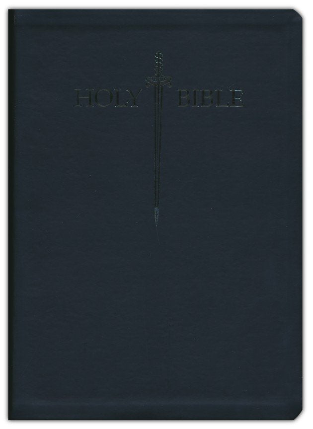 KJVER Sword Holy Bible Large Print-Black Ultrasoft Indexed