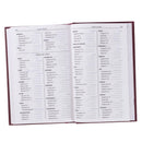 KJV Bible Pew Worship Hardcover,  Burgundy